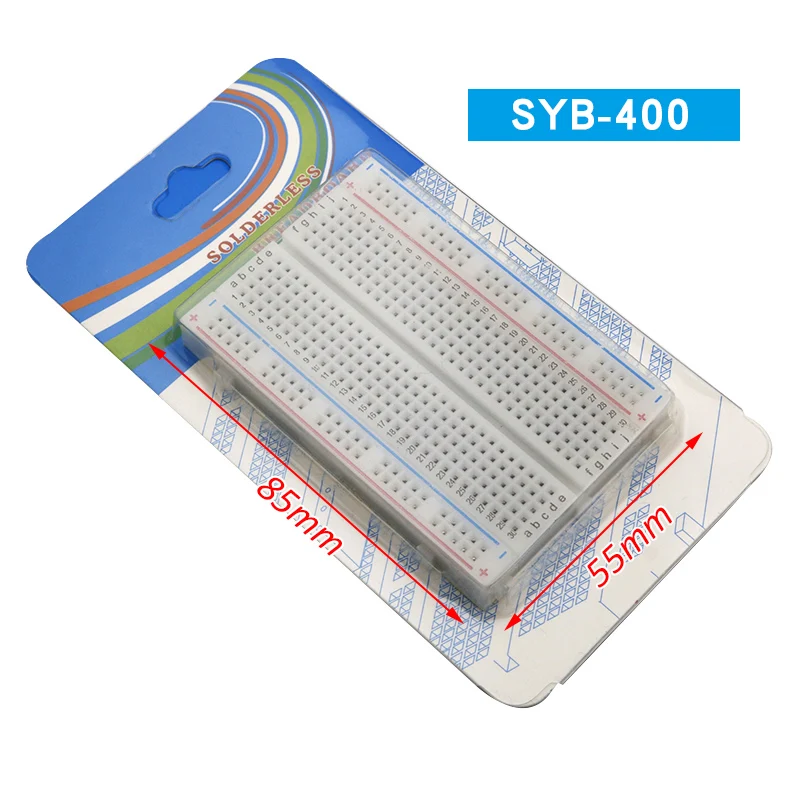 Макетная плата SYB 120 400 500 830 840 1660 MB102 детали для печатной платы без пайки мини