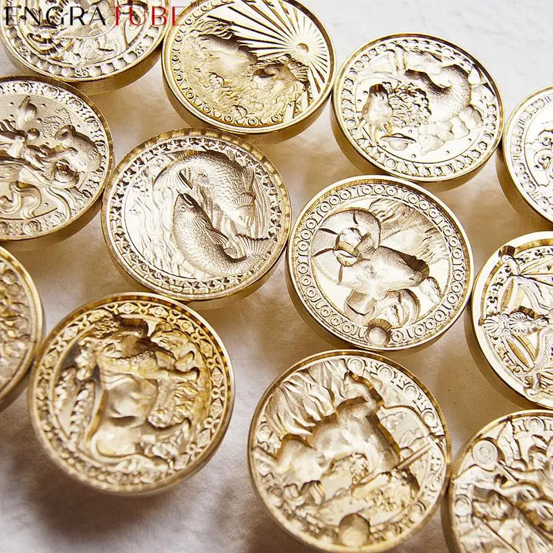 

3D Butterfly Rose Flower Rabbit Embossed Wax Seal Stamp Sealing Stamp Head For Cards Envelopes Wedding Invitations Scrapbooking