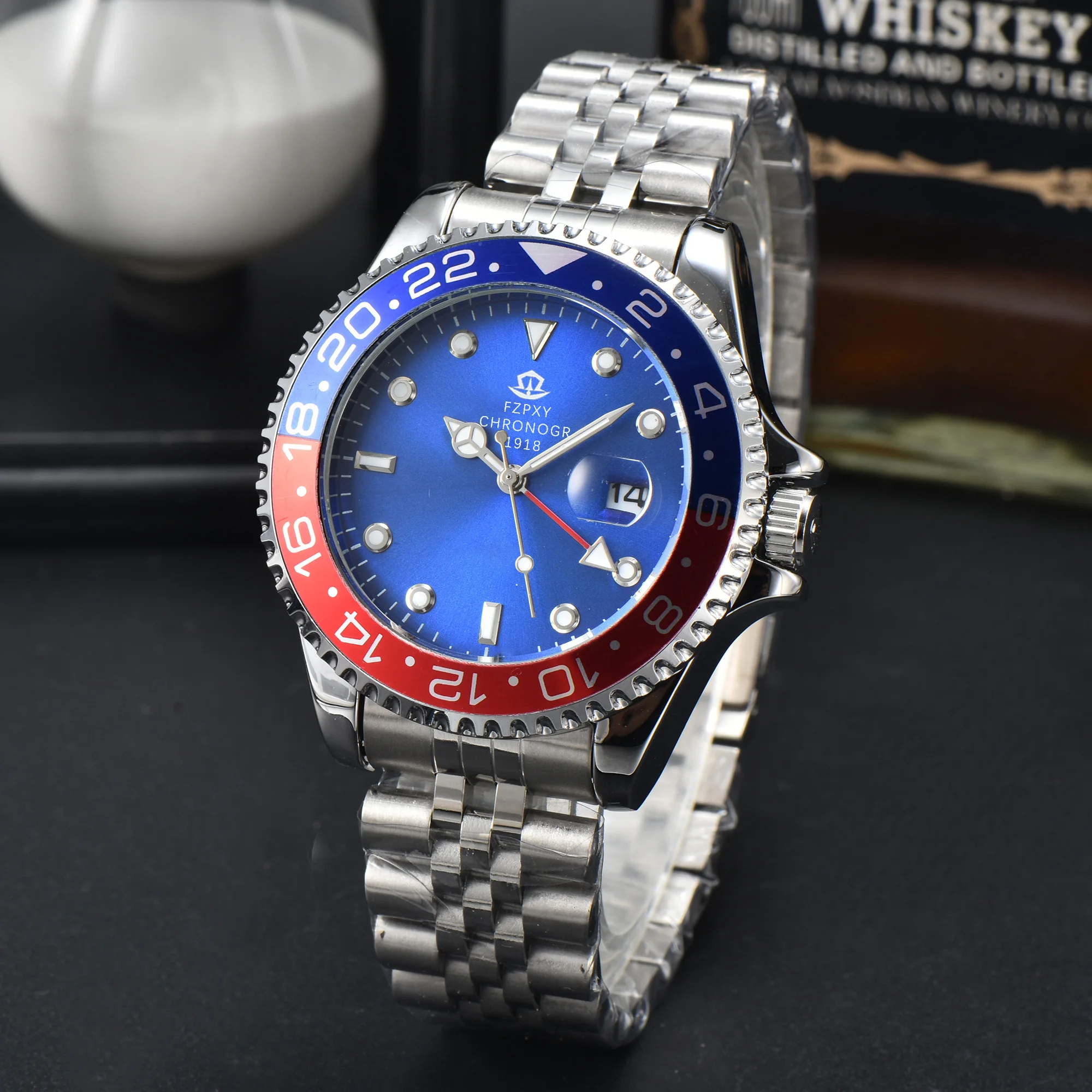 

RKX05 Brand Watches quartz Mens Fashion Classic Multifunction Sports WristWatch Business Automatic Date Chronograph AAA Clocks