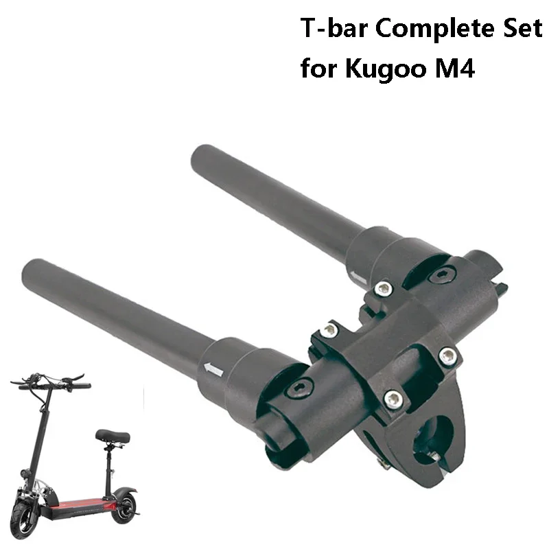 

Electric Scooter T-bar Complete Set 10 Inch for Kugoo M4 E-scooter Kick Scooter Accessories Skateboard Parts