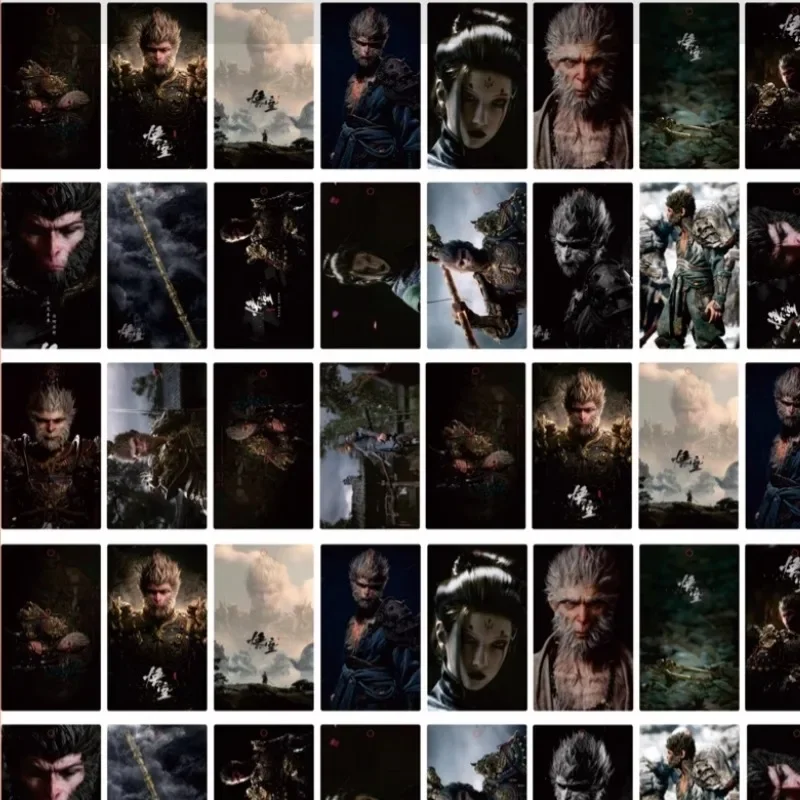 Популярный черный миф Wukong мультяшное аниме модель Jin Gu Bang старая обезьяна