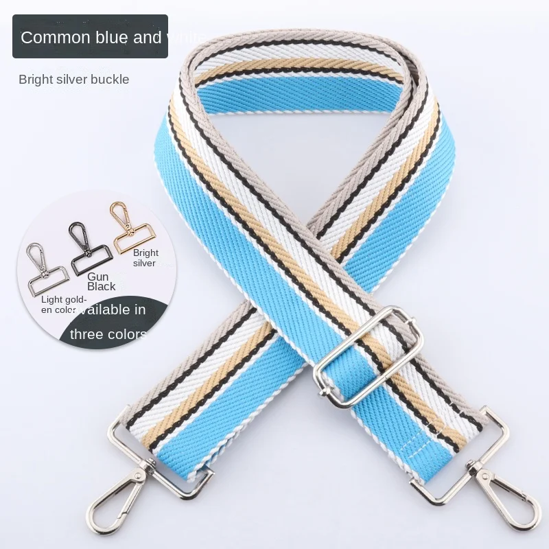 Colorful Bag Wide Shoulder Bag Strap Replacement Adjustable Wallet Handbag Messenger Bag Shoulder Strap Leather DIY Accessories