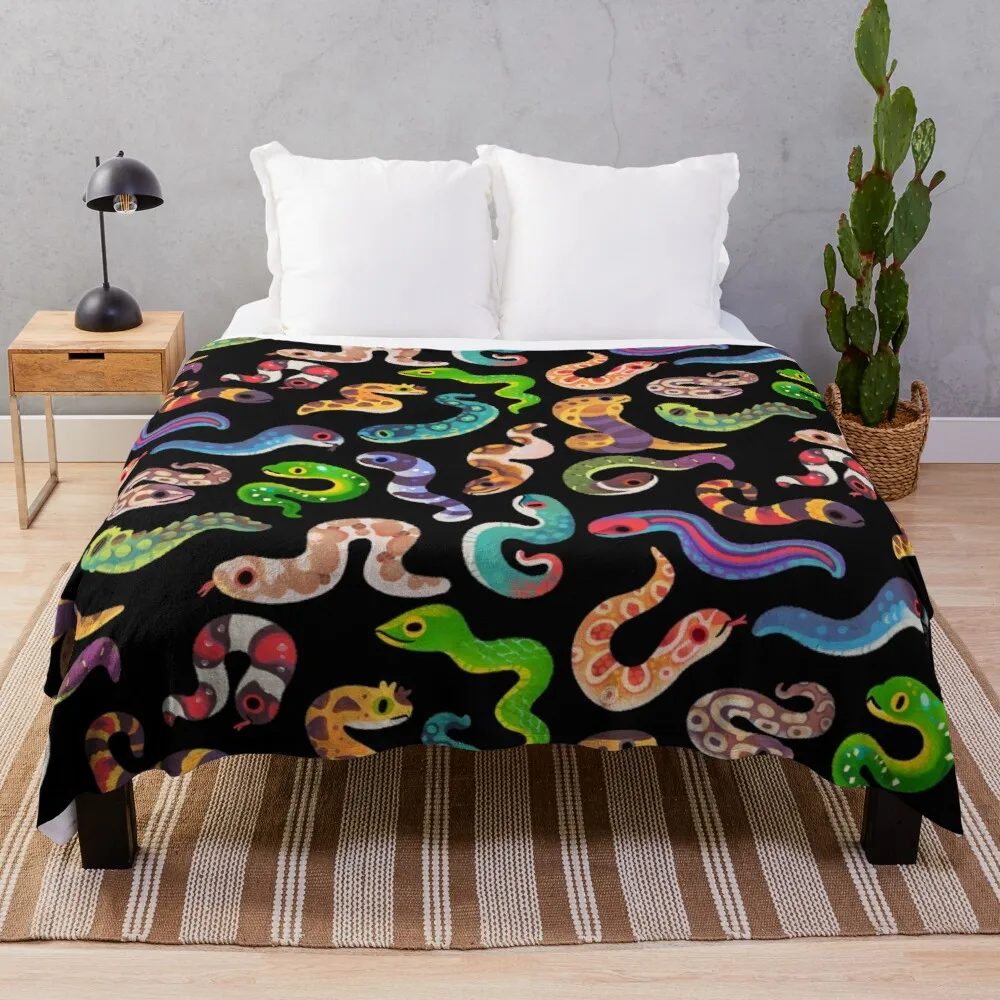

Одеяло «Змея», мягкое теплое Флисовое одеяло из кораллового флиса, легкое Фланелевое покрывало для дивана, машинная стирка