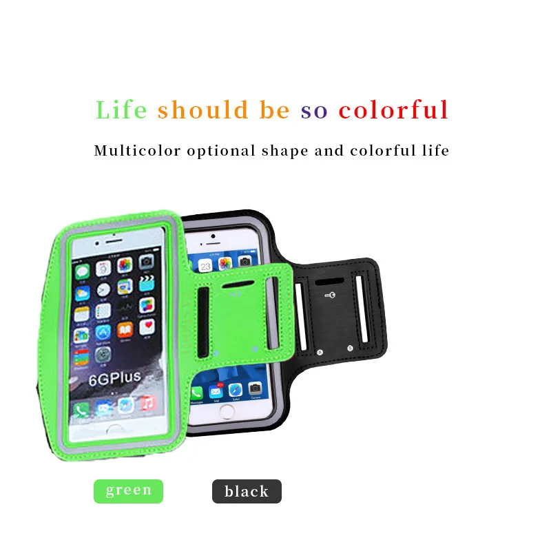 Running Mobile Phone Arm Bag Outdoor Unisex Armband Sports Sleeve Wrist Waterproof | Мобильные телефоны и аксессуары