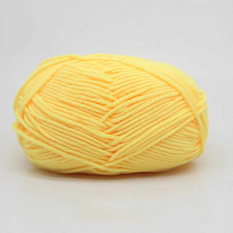 

7colors Milk Cotton Yarn Knitting Wool For Hand Knitting Crochet Yarn Baby Scarf Hat Sweater Soft Wool Yarn For Crochet Supplies