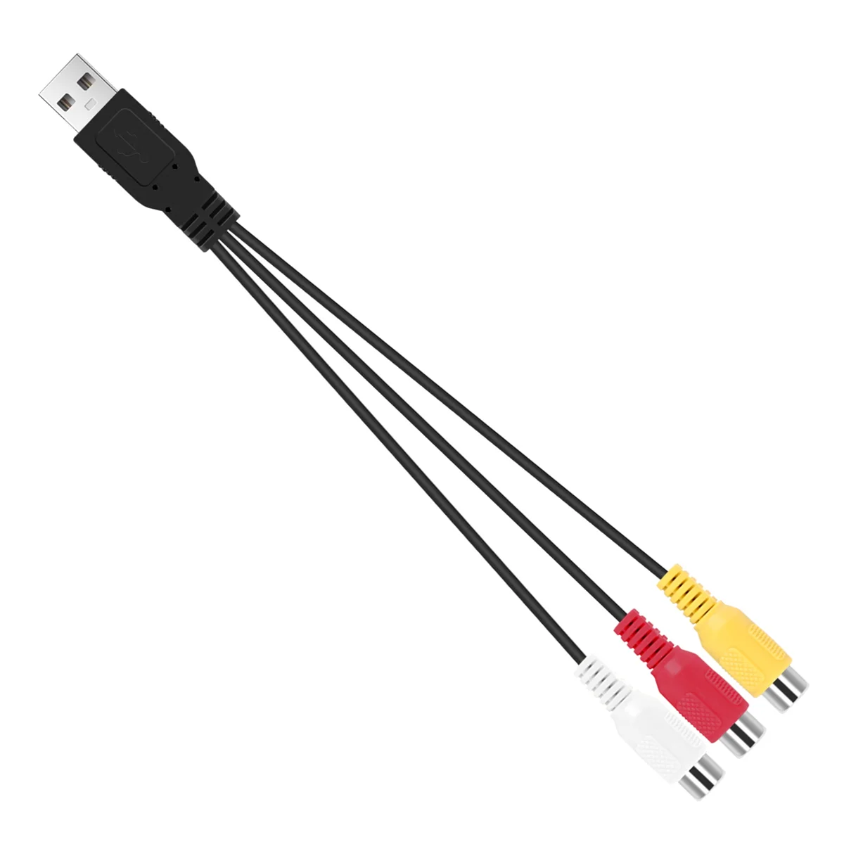 Кабель USB-3RCA USB-мама на 3 RCA Rgb Видео AV Композитный адаптер Конвертер Разъем Провод