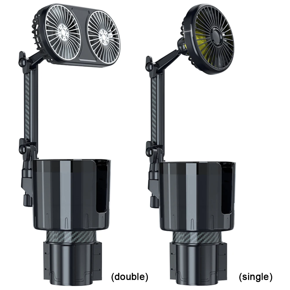 2 в 1 автомобильный вентилятор с регулируемым основанием 12 В/24 В