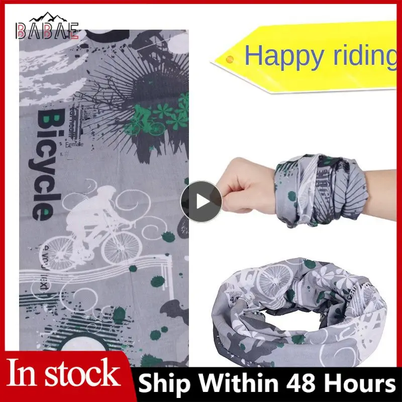 

Unique Seamless Design Outdoor Sun Protection Both Genders Bicycle Bandage Scarf Professional Quality Practical And Practical