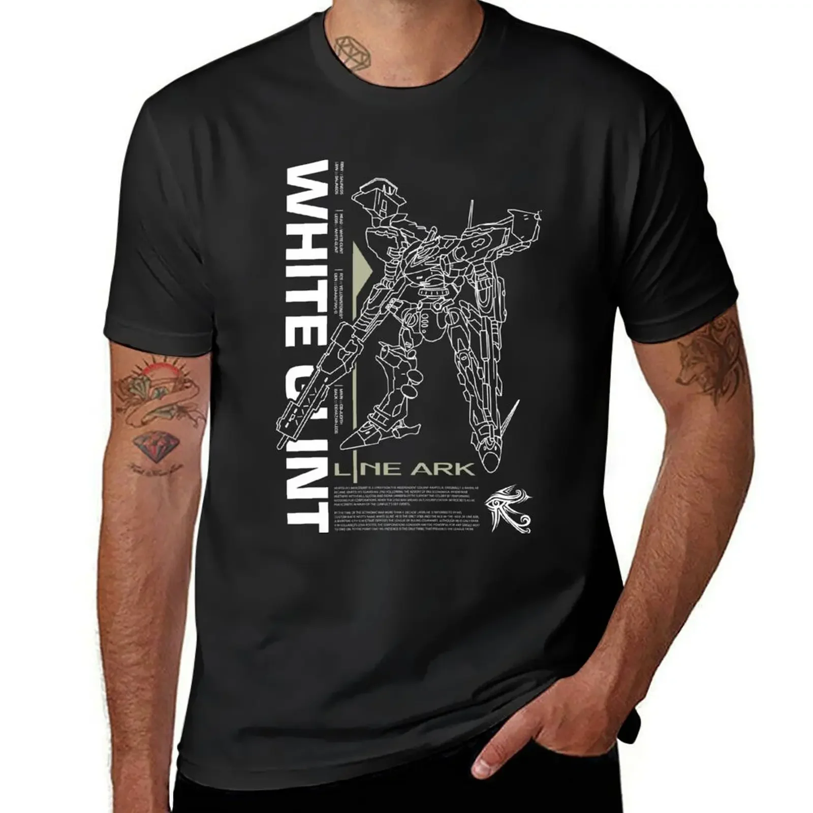 Модная Тяжелая рубашка с бронированным сердечником 4 линии Ark-Mech-белая Glint блузка