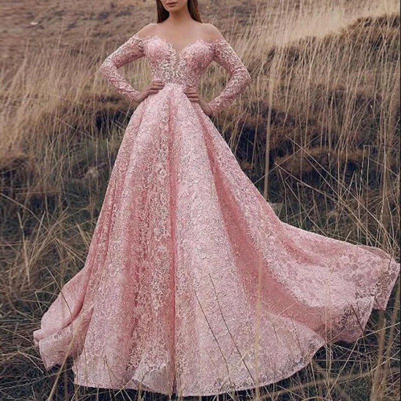 

summer new casual elegant dress,women's sexy cut-out one-shoulder embroidered wedding dress large swing dress2023