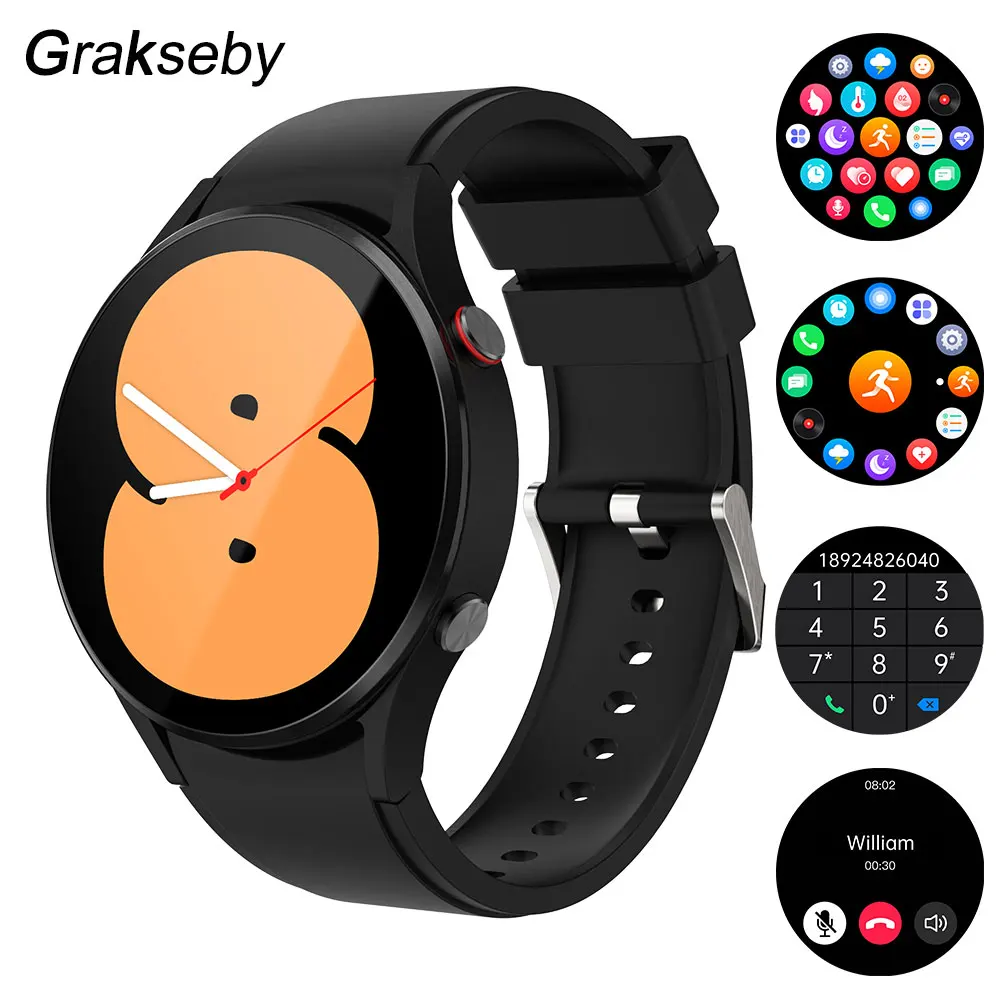 

2022 New Smart Watch Blood Oxygen Measure Smart Watch 240mAh Battery 240+ Watch Faces 70+ Sports Modes Watch for Samsung Xiaomi