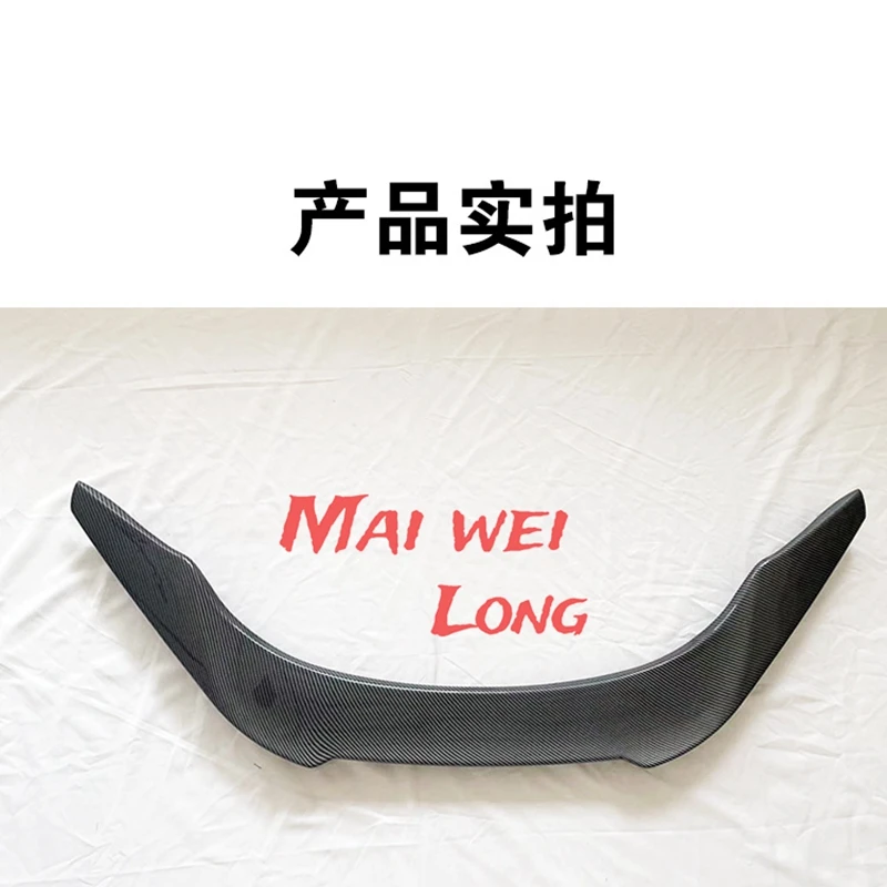 V-стиль из настоящего углеродного волокна задний спойлер багажника багажник