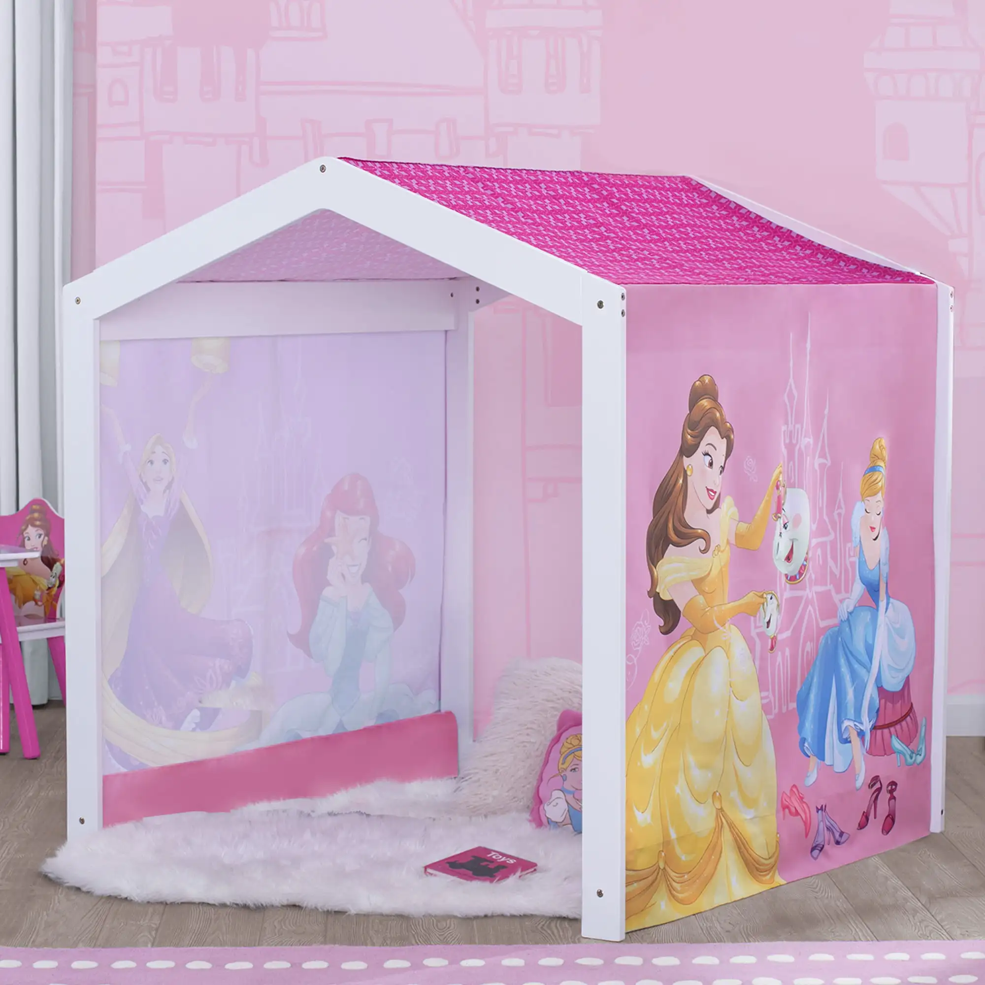 

Princess Indoor Playhouse with Tent, Greenguard Gold Certified