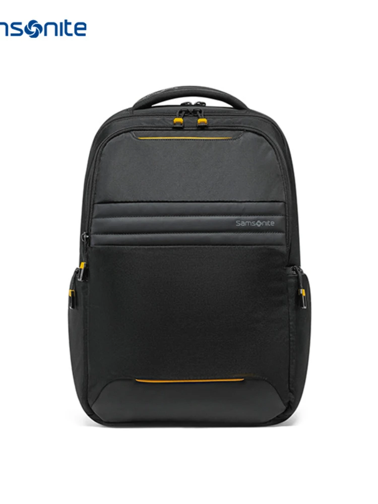 GI1 * 09004 Samsonite/Xinxiu Large Capacity Computer Backpack Men's Business Waterproof Backpack Casual Schoolbag