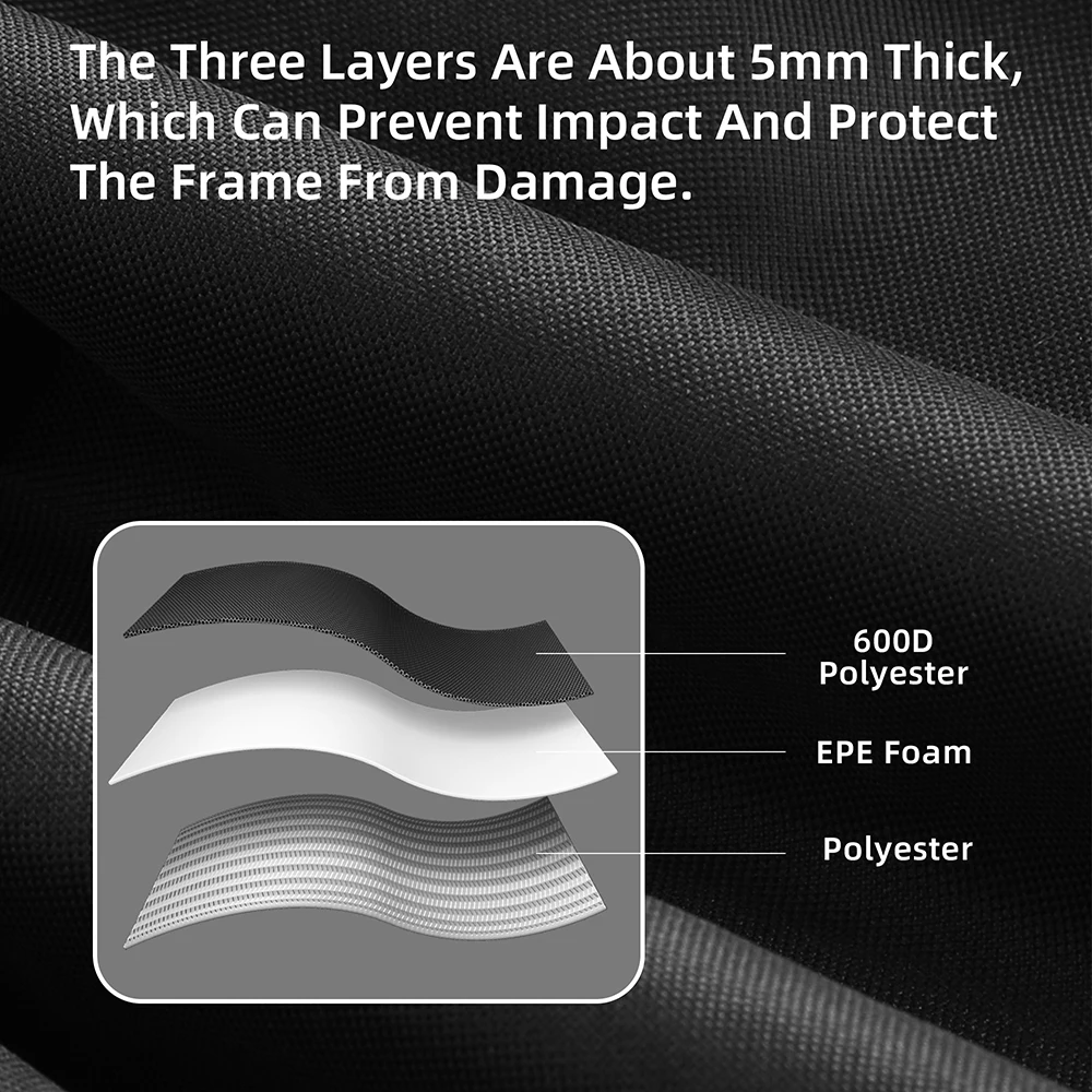 Сумка для переноски велосипеда Rhinowalk складная сумка дорожного без разборки