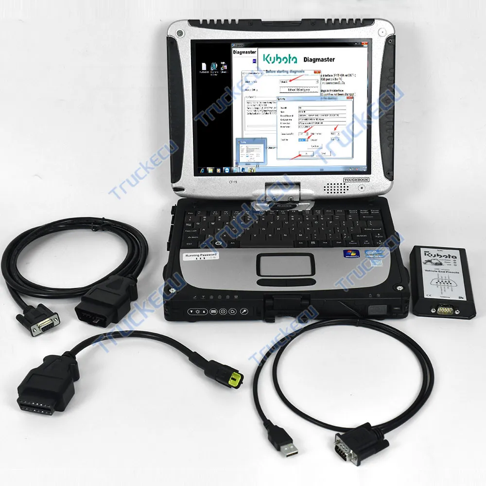 Диагностический инструмент для тракторного грузовика KUBOTA Diagmaster DIAGNOSTIC KIT (PYTHON) denso