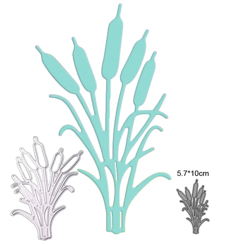 

Pampas Grass Plant Frame Metal Cutting Dies Stencils For DIY Scrapbooking/album Decorative Embossing Paper Cards New 2022