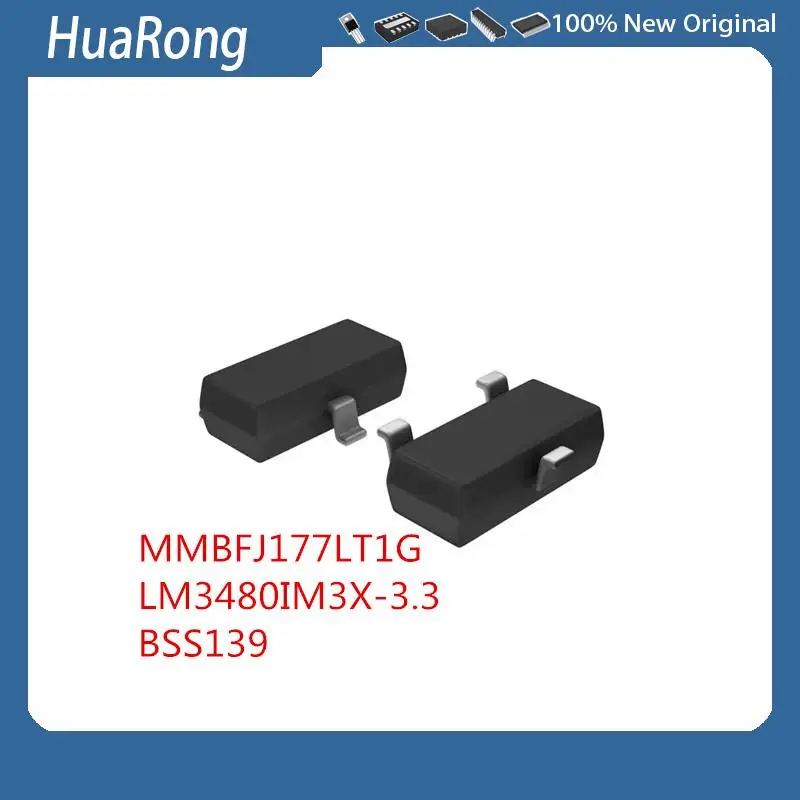 

10 шт./лот MMBFJ177LT1G MMBFJ177 6Y LM3480IM3X-3.3 BSS139 SOT-23
