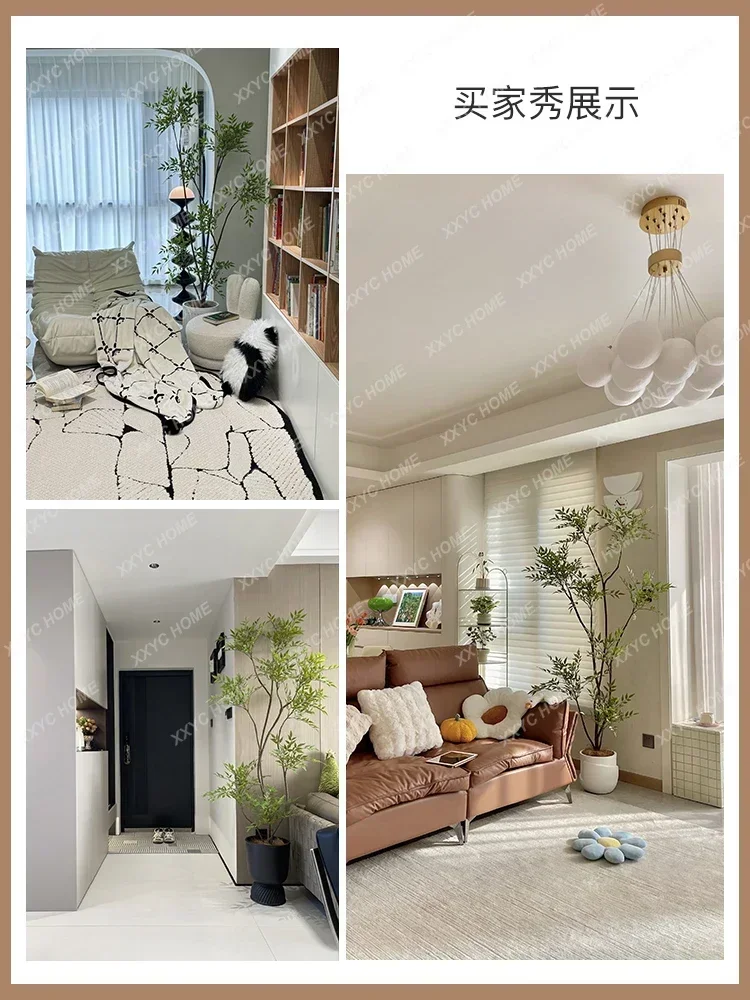 Украшение общий Nandina свет роскошное элитное растение пол в гостиной бонсай