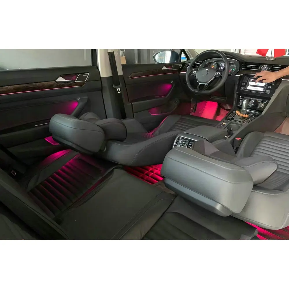 Для пассажирской двери приборной панели VW Passat B8 разноцветная осветительная