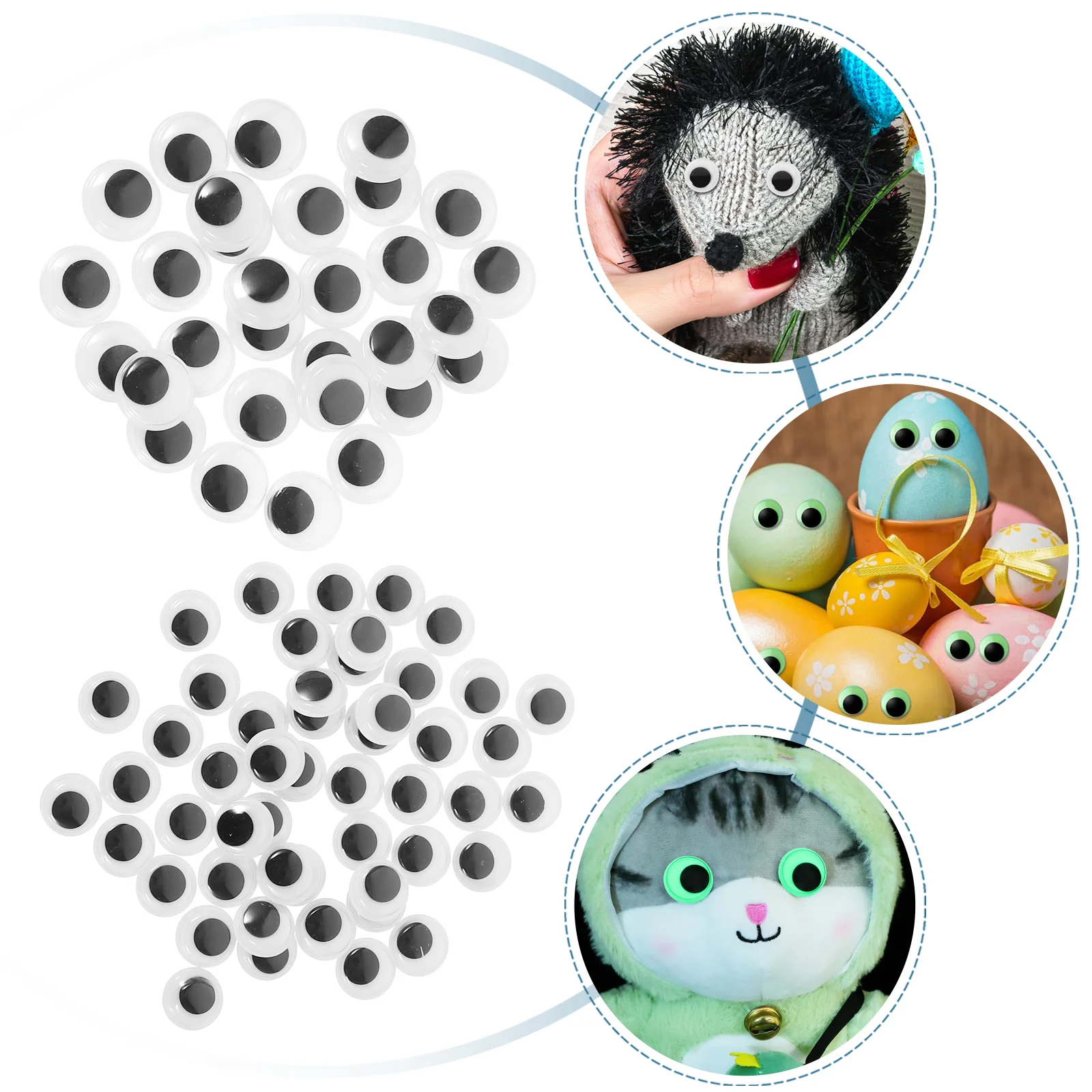 

Eyeballs DIY Eyes Materials Luminous Fake Baby Patches Craft Crafts Realistic Child