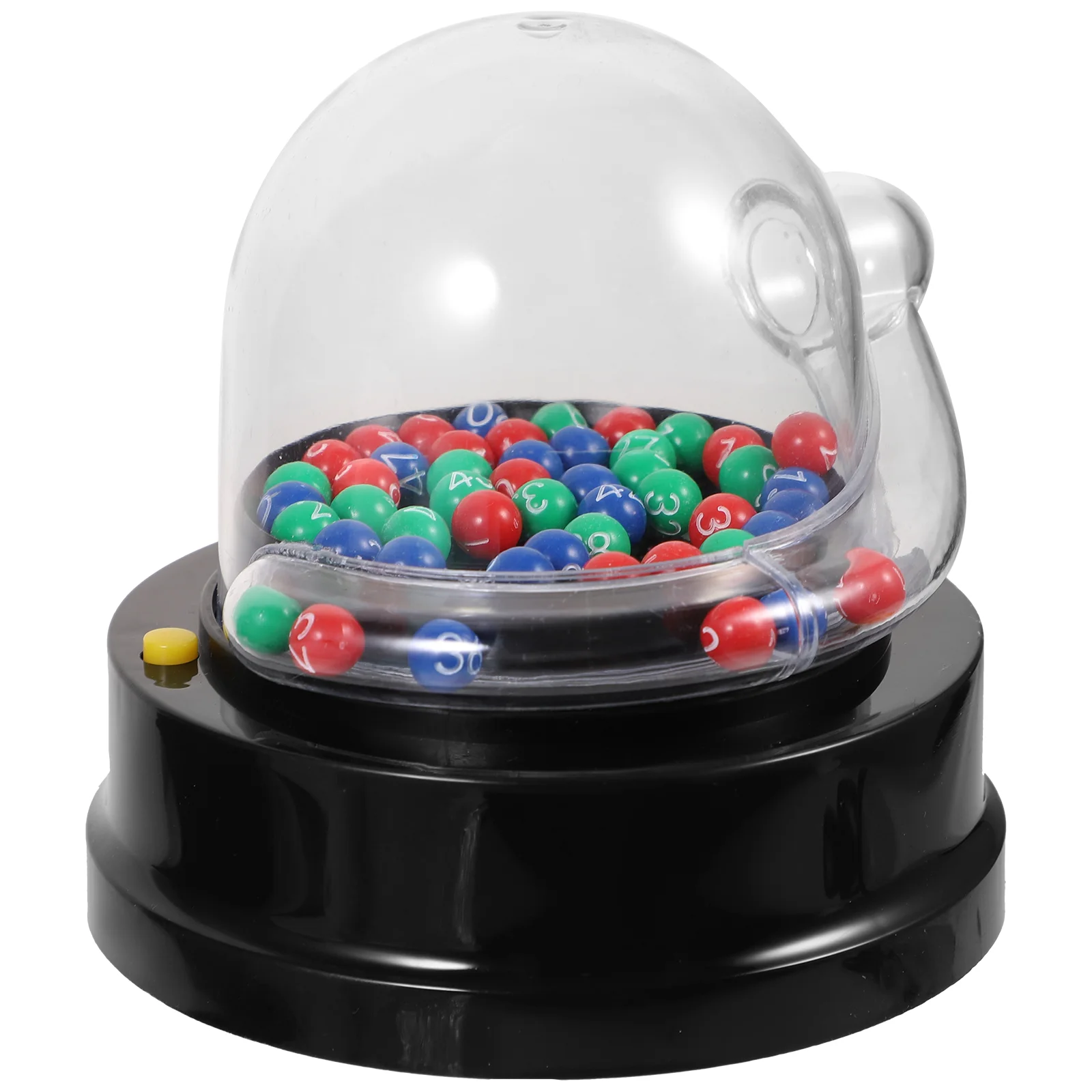 

Electric Lottery Machine Electric Ride Toys Bingo Machine Bingo Balls Cage Portable Party Games Props Pp Mini Lottery Machine