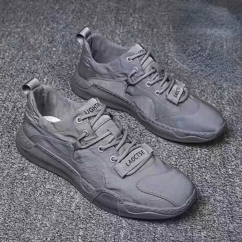 2023 парусиновые туфли дышащие мужские кроссовки повседневная прогулочная обувь