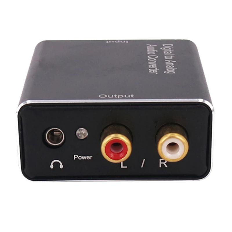 Цифро-аналоговый аудиоконвертер разъем 3 5 мм Aux Rca L/R преобразователь