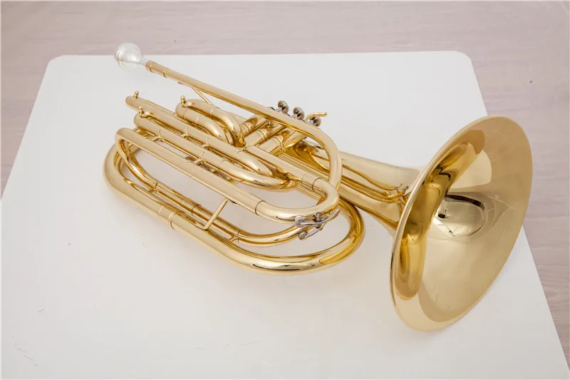 Новое поступление Bb походный баритон латунный тромбон никелированный