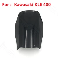 for kawasaki kle400 kle 400 windshield windscreen viser visor front glass airflow wind deflectors higher 5cm10cm15cm black gra