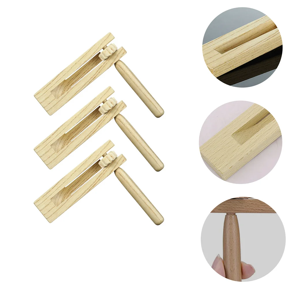 

Soundboard Wooden Hand Percussion Practical Castanet Educational Toy Early Children Musical