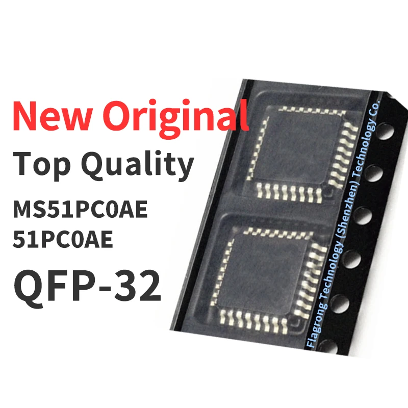 

(10 Pieces) MS51PC0A E 51PC0A-E QFP32 Microcontroller Chip IC New Original