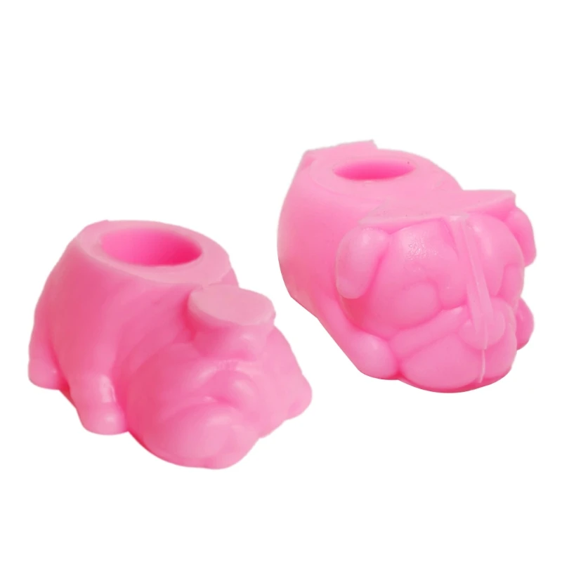 

Handmade Dog Shaped Flower Pot Epoxy Resin Mold Succulents Potted Cement Pot Silicone Mould DIY Crafts Home Decorations Casting