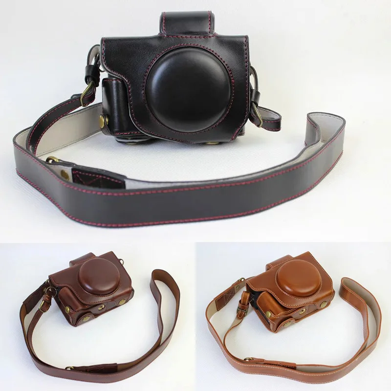 

Кожаный чехол для камеры HQ для Canon POWERSHOT G5X G5 X