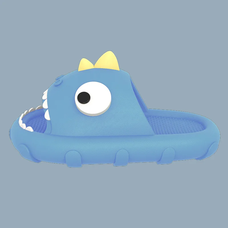 

Soft Cute Shark Women Winter House Slippers Fashion Shoes Woman Slip On Flats Female Slides Black Pink Cozy Home Furry Slippers