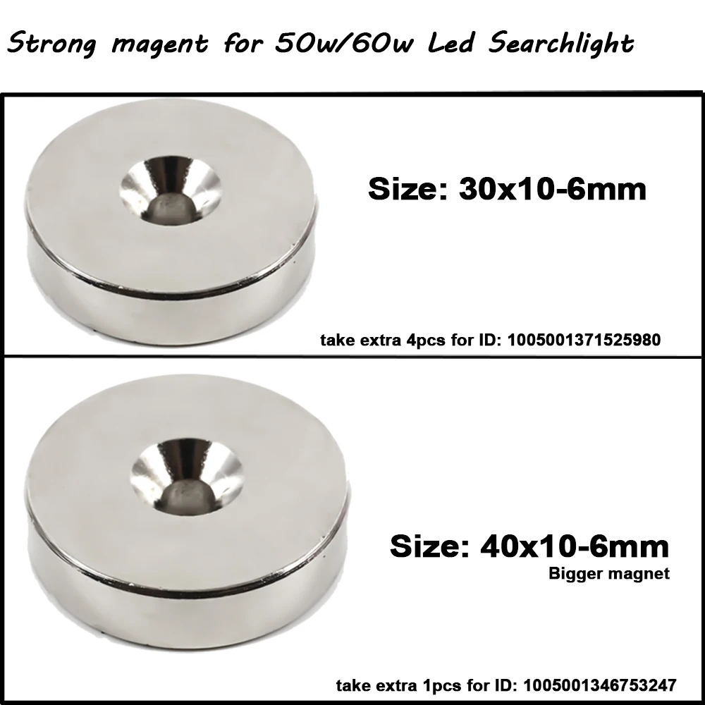 Небольшой потайной круглый неодимовый магнит NdFeB мощные редкоземельные