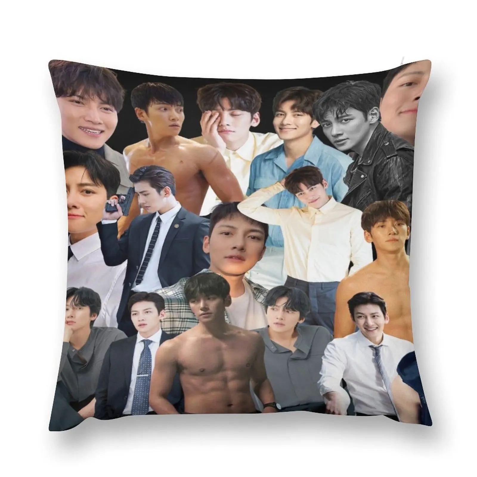 Ji Chang-wook Декоративные диванные подушки для фотоколлажа