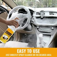 100ml foam cleaner leather sofa clean wash automoive car interior home wash maintenance surfaces spray multi purpose cleaner