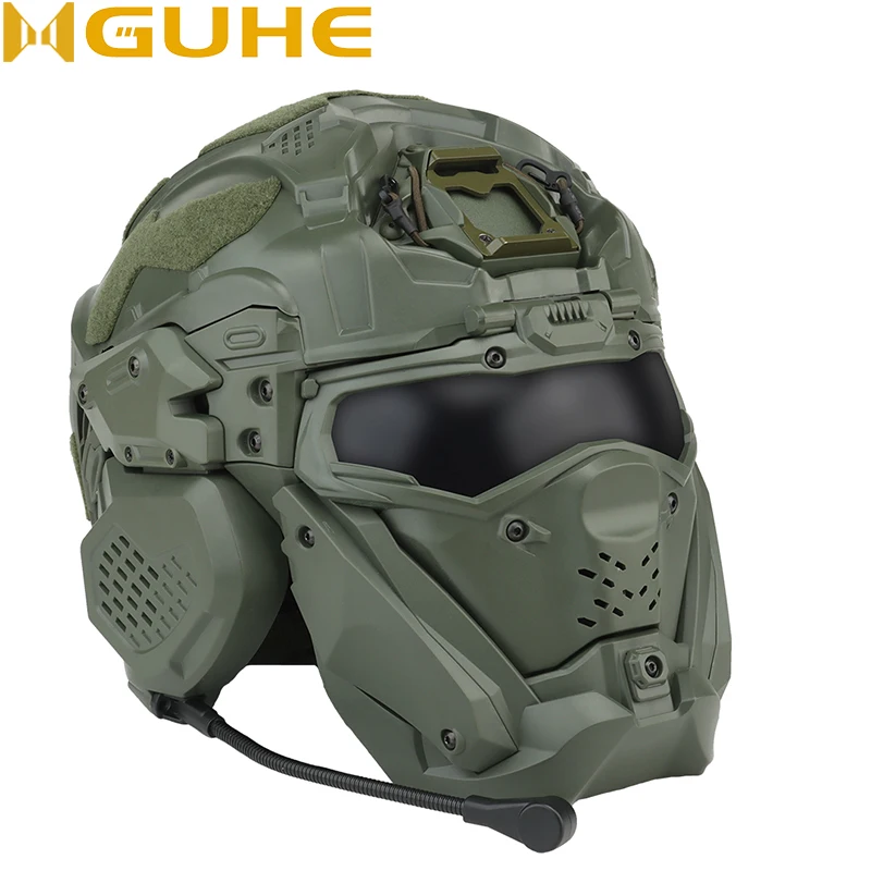 

Тактический шлем, гарнитура для страйкбола, защитная маска для стрельбы, связь, гарнитура, защитная гарнитура, охотничье оборудование