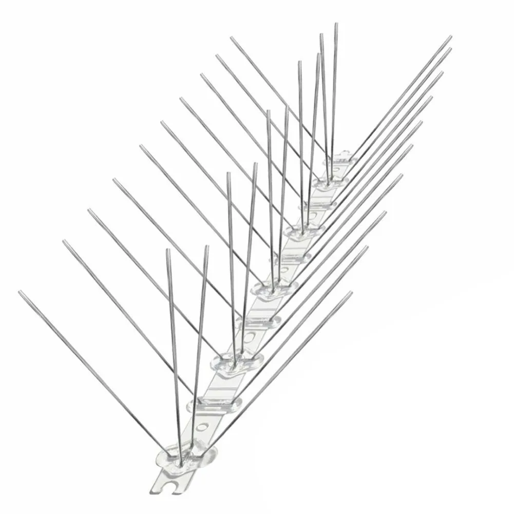 

Birds Spikes Wall Fence Anti Climb Security Plastic Stainless Steel Pigeon Repeller Pigeon Spikes Anti Bird Anti Pigeon Spike