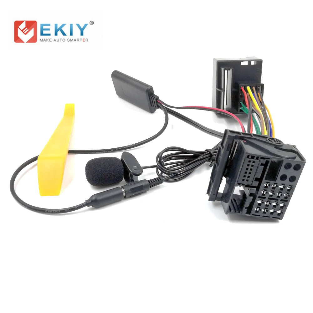

EKIY для OPEL CD30 Mp3 CDC40 CD70 DVD90 стерео Bluetooth 5,0 полный аудио музыкальный адаптер телефонные звонки Громкая связь AUX разъем микрофон