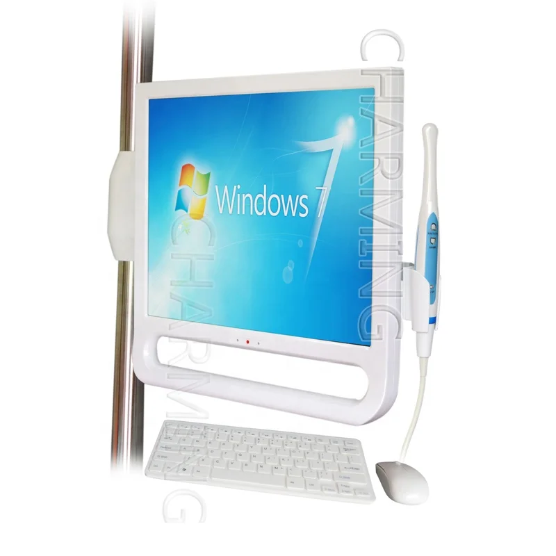 

17 Inch LCD Monitor Dental Intraoral Camera Computer System /SONY CCD Intra Oral Camera Imaging Digital Dental Endoscope Camera