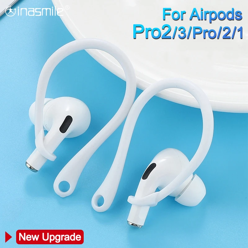 

Silicone Ear Hooks for Apple AirPods pro2 Accessories Anti-fall Bluetooth Earphone Holder for airpods 1 2 3 pro Sports Earhooks