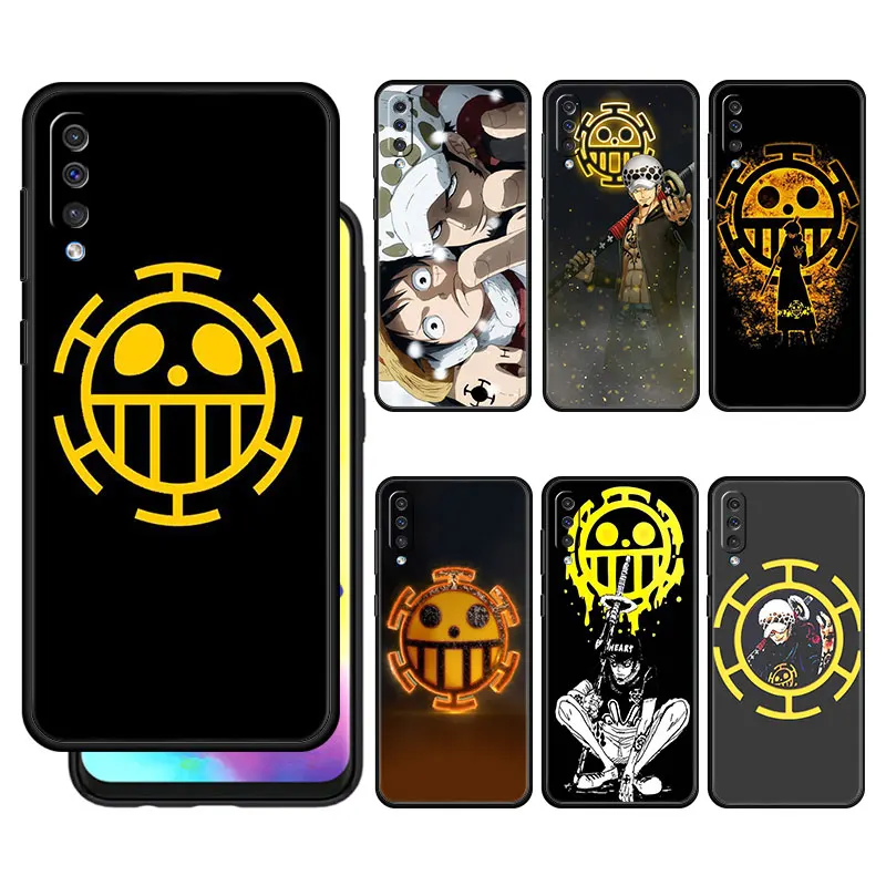 

For Moto One Fusion G9 Play G8 Plus Power Lite G30 for Realme 8 7 6 Pro C3 for Samsung A50 A70 A40 Cover One Piece Trafalgar Law
