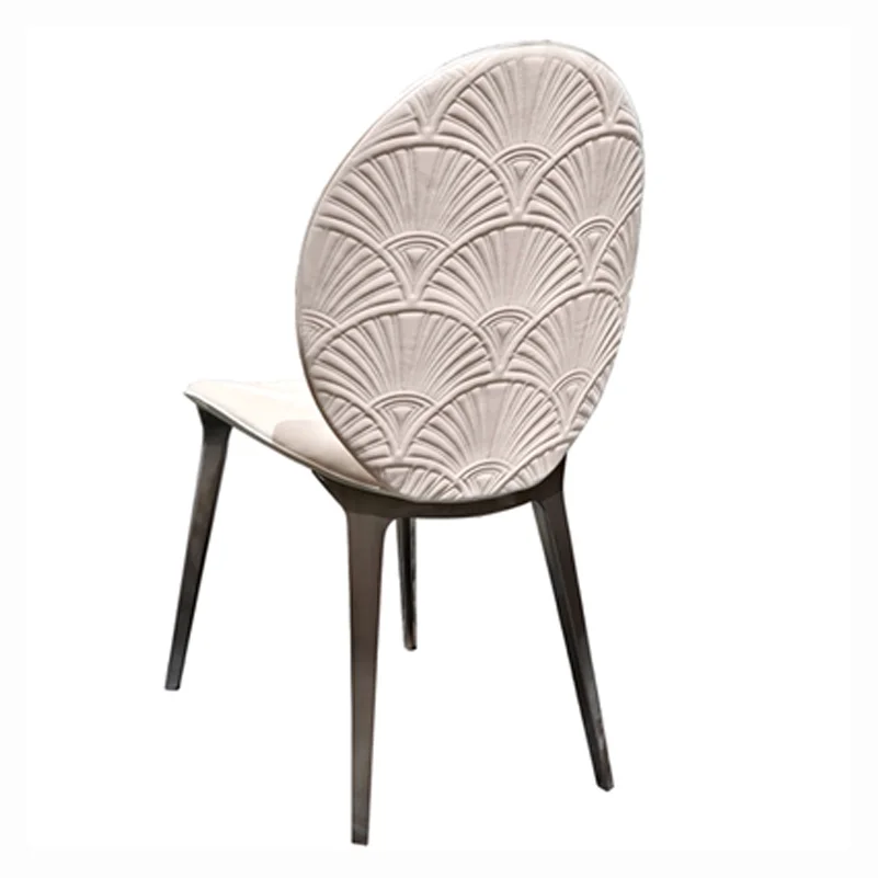 

Fabric genuine leather dining chairs for dining table