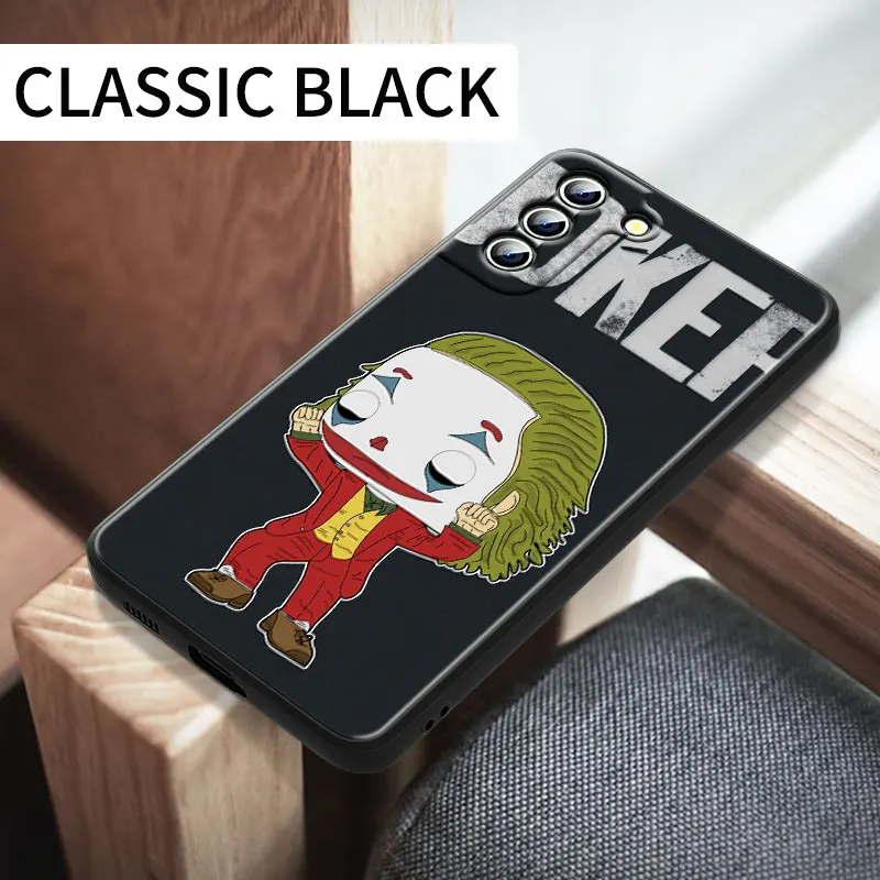 DC Comics Jokers Black Phone Case For Samsung Galaxy S23 S22 S21 S20 FE Ultra Pro Lite S10 S10E S9 Plus 5G images - 6