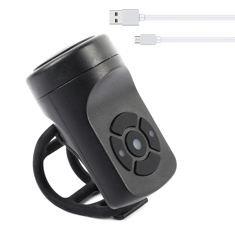 

Велосипедный звонок 090E, телефон с USB-зарядкой, 4 режима работы, велосипедный Звонок