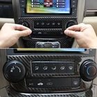 Стайлинг автомобиля, мягкая карбоновая Центральная панель управления CD, регулятор громкости, рамка, крышка, отделка для Honda CRV 2007 2008 2009 2010 2011