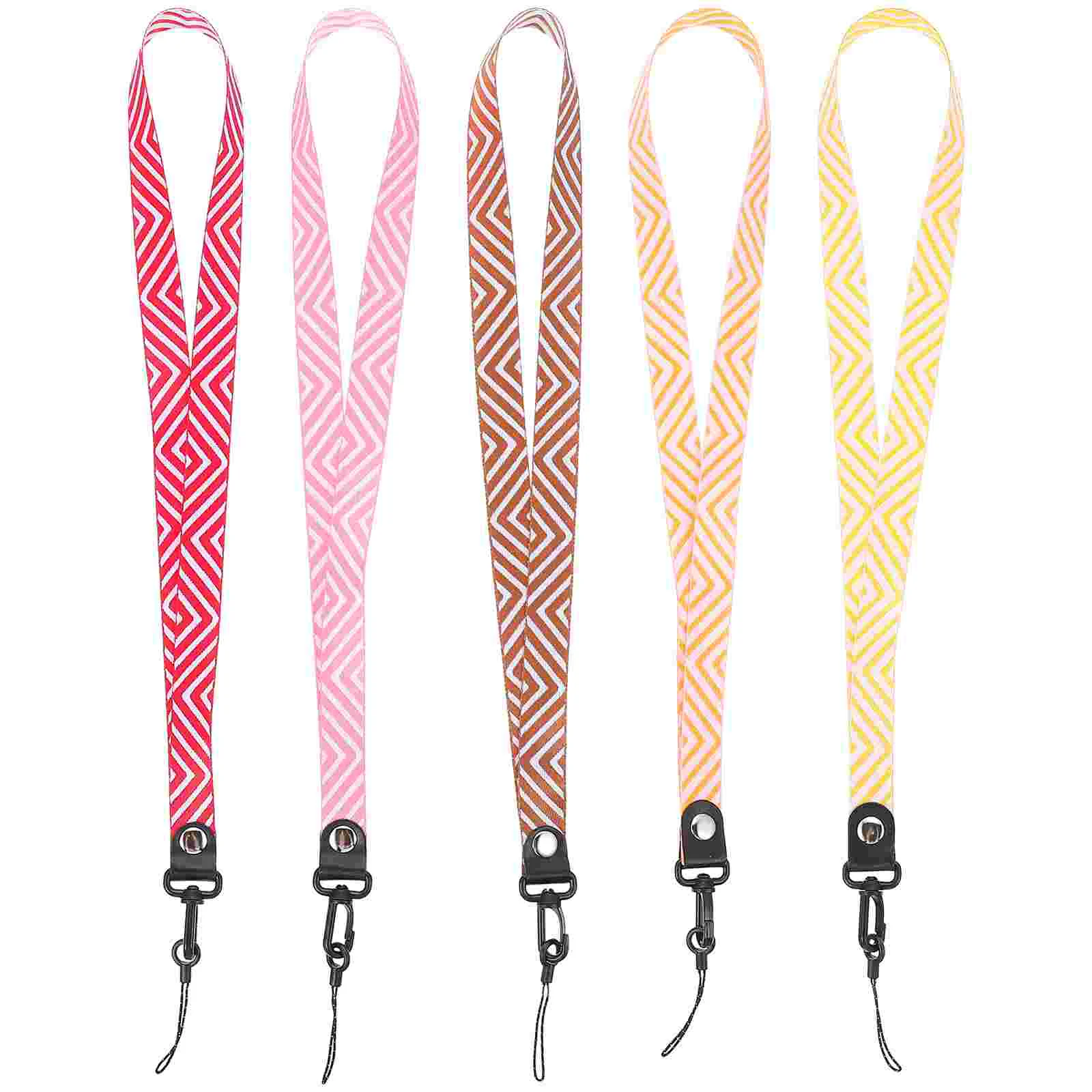 

Lanyard Holder Badge Hanging Id Lanyardsstrap Work Neckdetachable Nylon Mobilecover Ropes Keychain Chain Cellphone Camera Key
