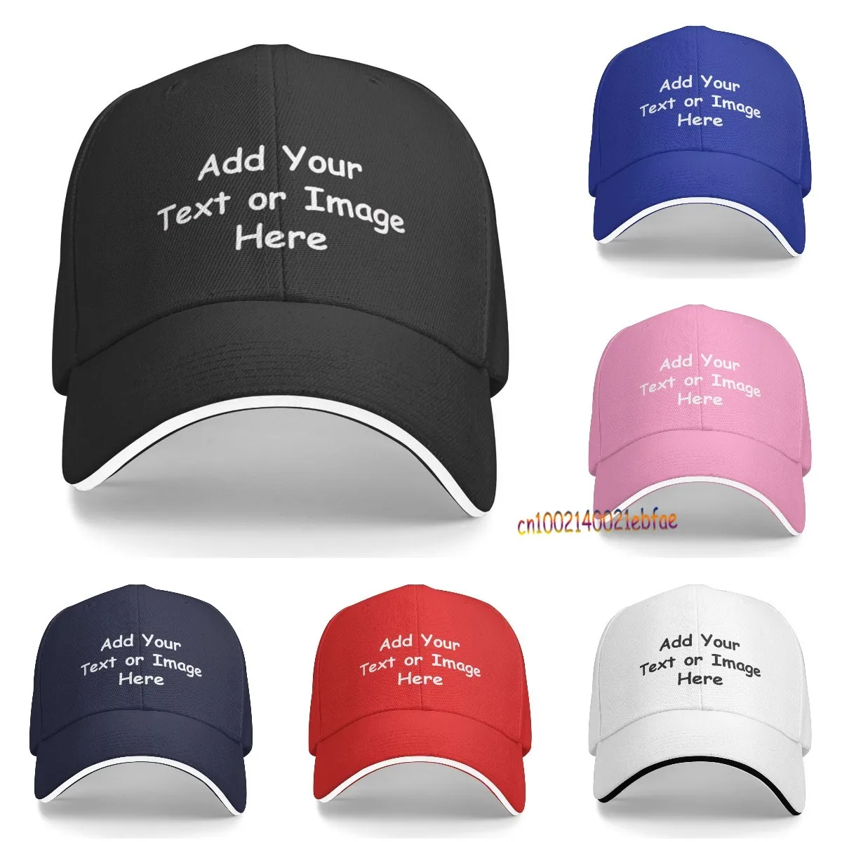 

Custom Baseball Cap with Your Text or Image Personalized Adjustable Trucker Caps Unisex Casual Sun Peak Hat for Gifts
